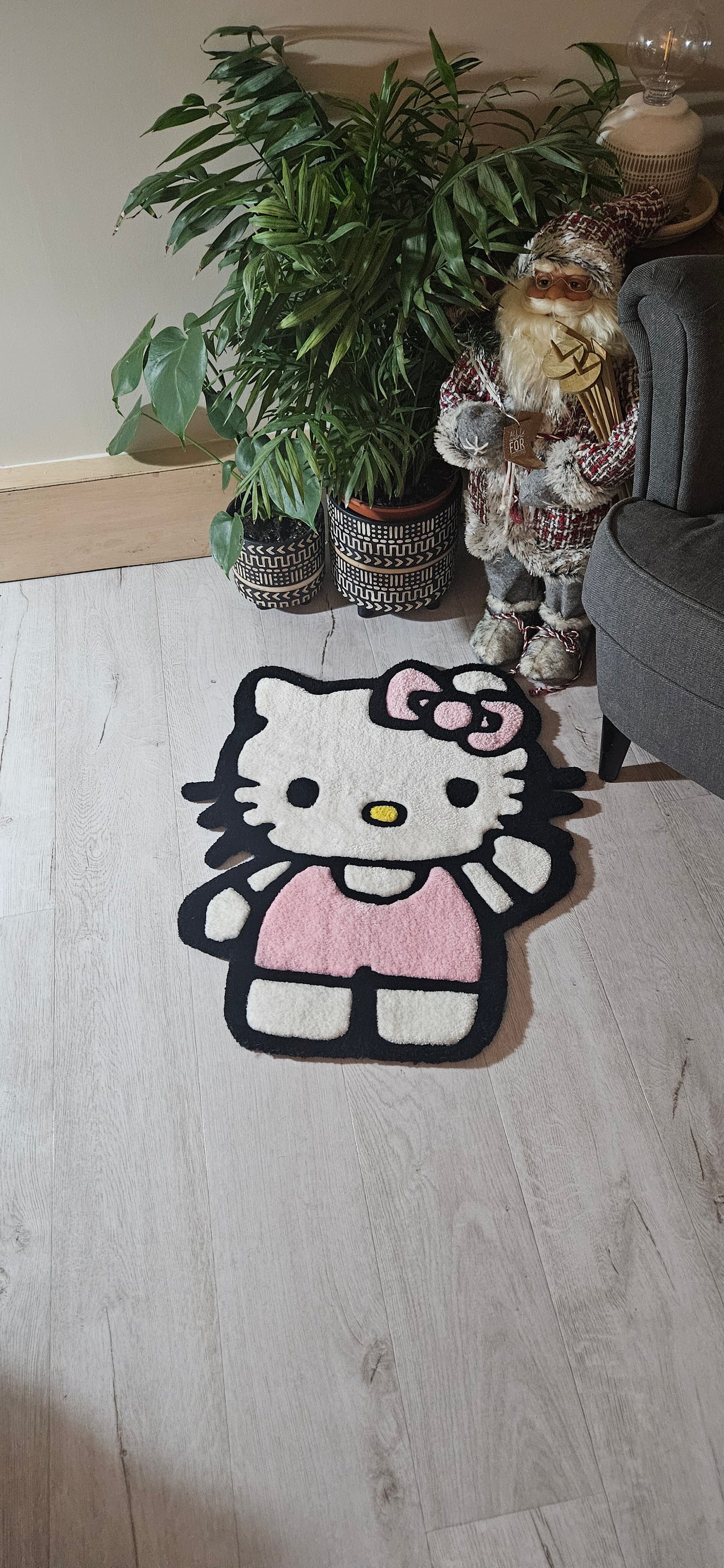 Ready to ship Hello Kitty rug