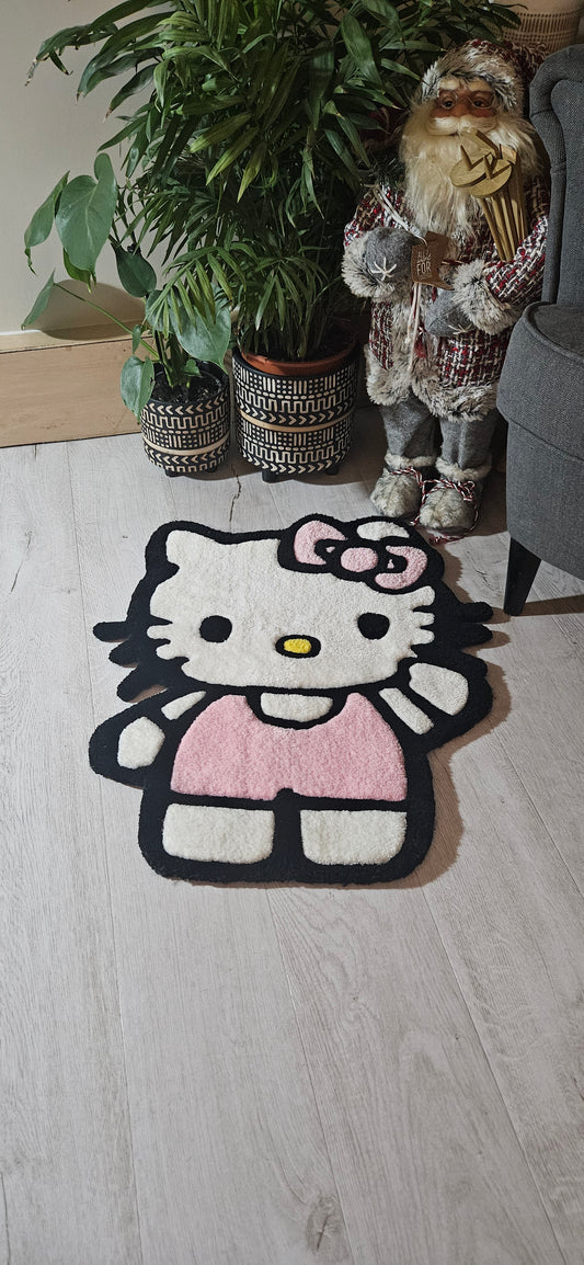 Hello Kitty rug-Ready to ship