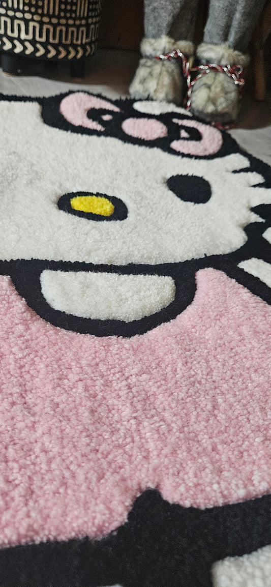 Ready to ship Hello Kitty rug
