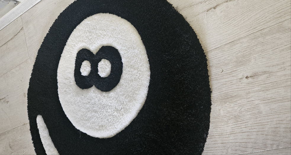 8 ball Custom Rug