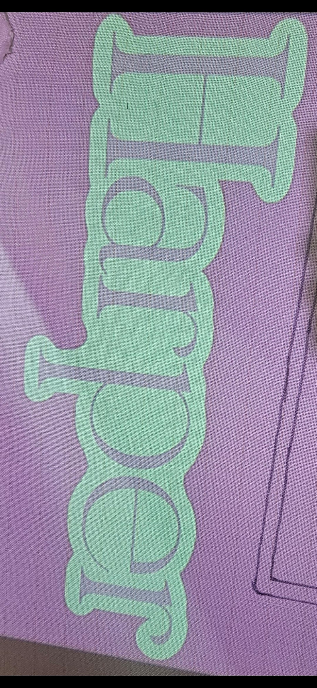 Custom name rug