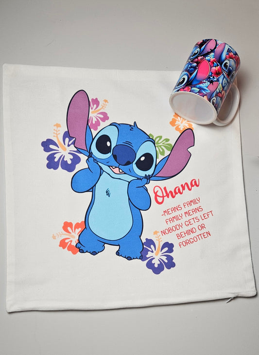 Cushion and cup set