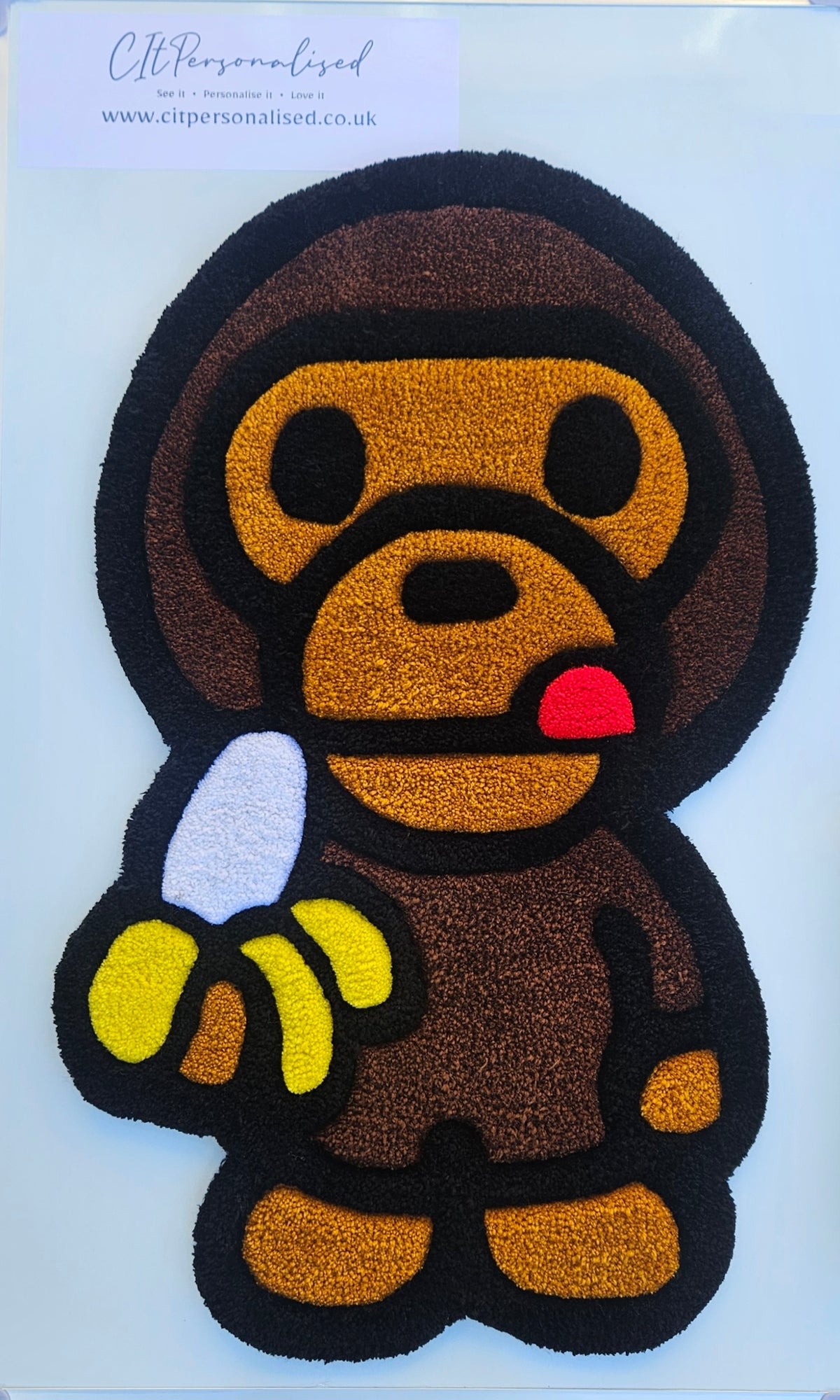 Monkey rug- pre designed